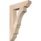 Ekena Millwork Balboa Slat Smooth Bracket, Douglas Fir, 5 1/2"W x 26"D x 38"H BKT06X26X38BOA06SDF - alternate 1